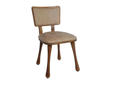 Küchenstuhl Stuhl Tresenstuhl Esszimmerstuhl Braun Holz Holzstuhl