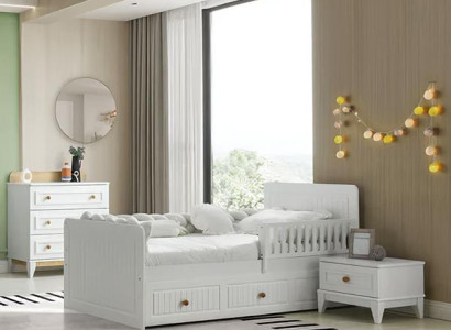 Bett Nachttisch und Kommode – praktisches und stilvolles Set fürs Kinderzimmer