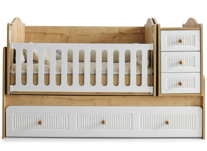 Stilvoll Kinderbett von Helles Holz luxuriös Bettrahmen Perfekte neu