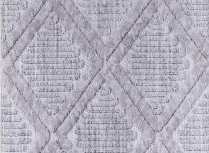 Wohnzimmerteppich Teppich Blau Raute Melierte Muster Kurzflor Pastell