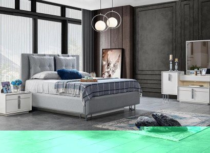 Schlafzimmer Komplettset Designer  Schlafzimmermöbel Set Komplettangebot 4tlg.