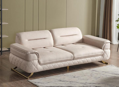 Luxus 2 Sitzer Couch Polster Sofa Textil Couchen Garnitur Neu Zweisitzer