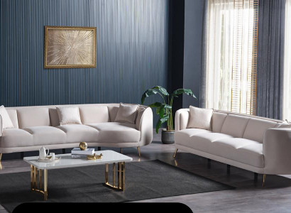 Couch Hochwertig Sofagarnitur 4 3 Sitzer Garnitur Design Moderne Sofa Couchen