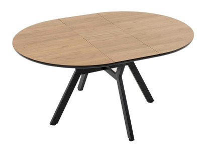 Esstisch Rund Esszimmertisch Essecke Esszimmermöbel Tisch Braun Modern