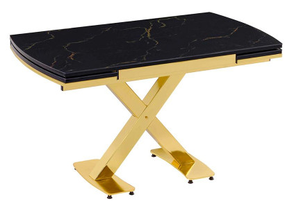 Esstisch Hochwertig Esszimmertisch Essecke Esszimmermöbel Schwarz luxuriöse