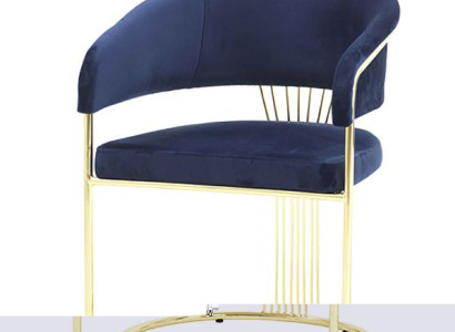 Esszimmer Modernen Stuhl Blau Luxus Designen Lehnstühle Möbel Lehnstuhl