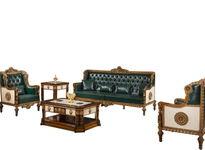 Sofagarnitur Couch Klassische Luxus Sitzpolster Garnituren Couchtisch