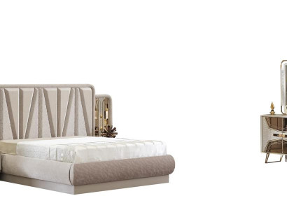 Schlafzimmermöbel Bett Schminktisch Einrichtung Set Nachttisch Stilvolle Möbel