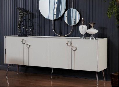 Konsole Kommoden Konsolentisch Schminkkonsole Dekokonsole Sideboard-Konsole