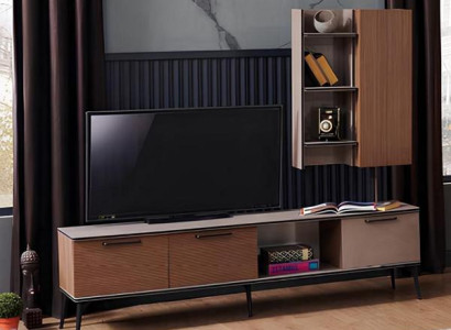 RTV Vitrine TV-Möbel Fernsehschrank TV-Lowboard TV-Board Medienmöbel TV-Konsole