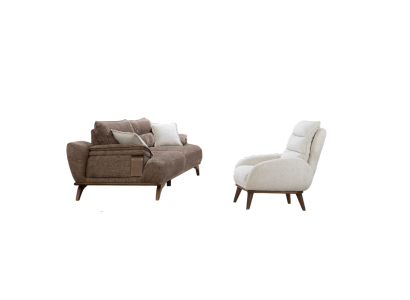 Sofa Polstergarnitur Sessel Couchgarnitur Wohnzimmergarnitur Sofa-Set Sitzgruppe