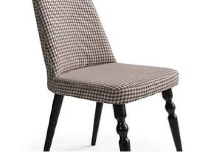 Essstuhl Esszimmerstuhl Küchenstuhl Polsterstuhl Karomuster Gepolstert