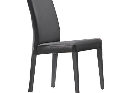 Esszimmerstuhl Sitzmöbel Modern Design Holz Schwarz Luxus Möbel Lehnstuhl Stuhl