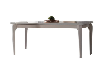 Esszimmer Esstisch Beige Rechteckig Tisch Essplatz Holztisch Lux Moderne Möbel