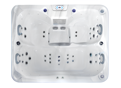 Whirlpool Blubberbad Massagebad Outdoor-Spa Hot Tub Whirlwanne 200x165 cm