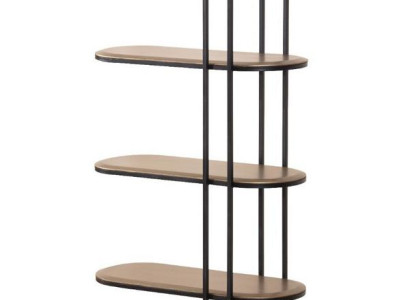 Holzregal vielseitig als Bücherregal Wandregal oder Aktenregal modernes Design