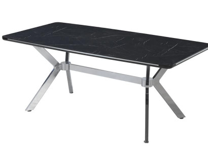 Luxus Esstisch Ausziehbar Esszimmer Tisch Metall Schwarz Tische Esstische Möbel