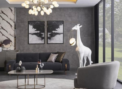 Sofagarnitur Sofa 3 Sitzer Sessel Couchtisch Couch Polster Wohnzimmer