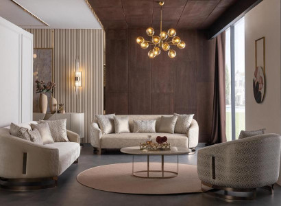 Sofa Set Couchgarnitur 2x Sofas 3 Sitzer Sessel Couchtisch Wohnzimmer