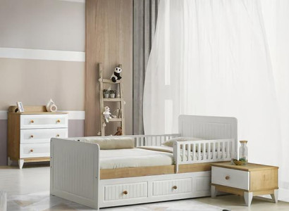 Kinderzimmer Ensemble: Komplettmöbel-Set für perfekte Einrichtung 3tlg.