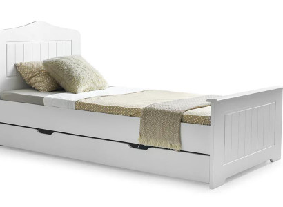 Einzelbett Schlicht Stauraum Modernes Design Komfortables Kinderzimmer Möbel