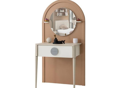 Schminktisch Elegant Spiegel Schublade Stilvolles Design Moderne Einrichtung