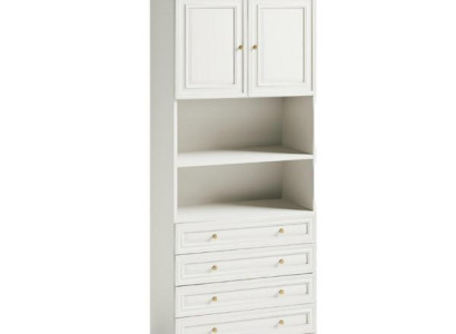 Massivholzschrank Schrank Garderobenschrank Hochschrank Kleiderschrank