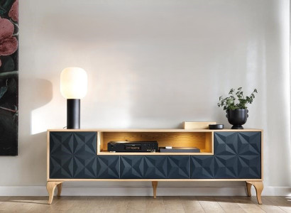 Medienunterteil TV-Lowboard TV-Sideboard Fernsehkommode Fernsehtisch