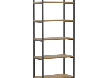 Bücherregal Regale Hochregal Bücherschrank Ablagefläche Holzgestell