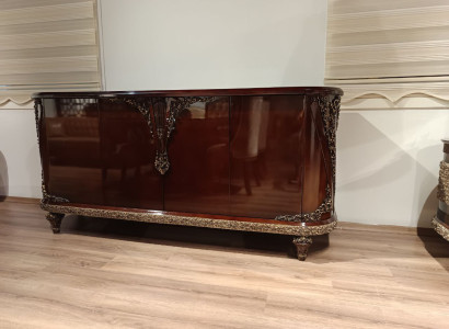 Sideboard Anrichte mit Spiegel Gruppe Kommode Holz Esszimmer Sofort