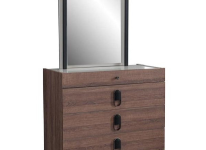 Kommode Braun Design Modernes Schlafzimmer Modern Top-Qualität Kommoden Stilvoll