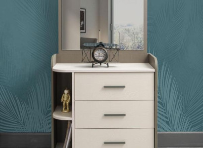 Design Kommode Handarbeit Holz Kommoden Schrank  Top-Qualität Möbel Weiß