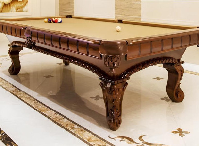 Braun Kugeltisch Billardtisch Pooltisch Poolbillardtisch 7FT Billardtische