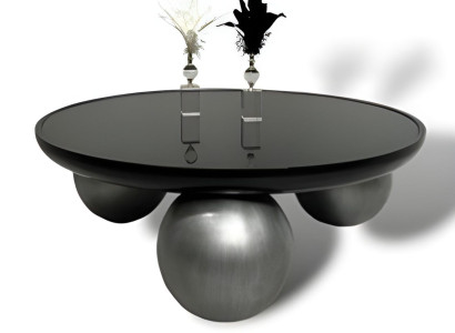 Couchtisch Wohnzimmertisch Beistelltisch Kaffeetisch Schwarz Moderne Luxus