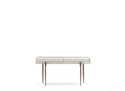 Schminktisch Holz Esszimmer Kosmetiktisch Schubladen Beige Möbel Konsole