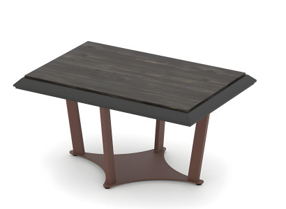 Designer Couchtisch Beistelltisch Büro Möbel Arbeitszimmer Metallbeine