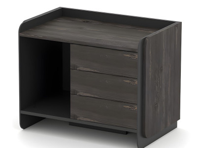 Kommode Büroschrank Schubladenschrank Holzschrank Modern Büro Möbel