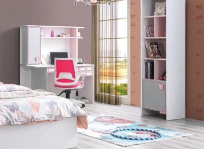 Jugendzimmer Modern Buecherregal Schreibtisch Holz Möbel Design stilvolle