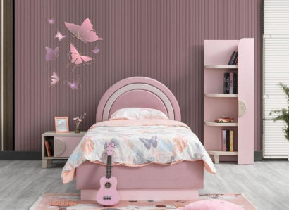 Kinderzimmer Set Kinderbett Nachttisch Buecherregal  Luxus Möbel Top-Qualität