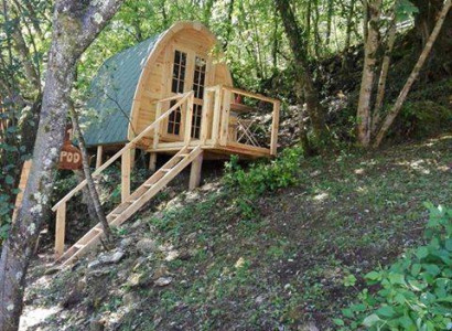 Camping Haus Mobilheim Holzhütte Naturhütte Freizeithaus Campinghütte