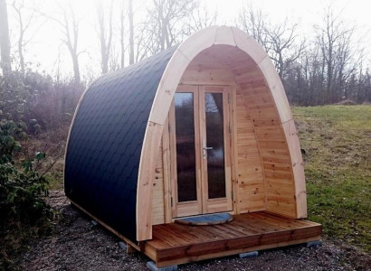 Campinghütte Camping Haus Holzhütte Mobilheim Naturhütte Freizeithaus