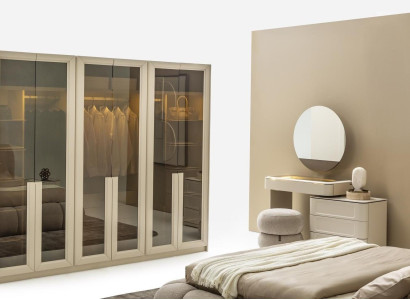 Schminktisch Set Konsole Spiegel Schlafzimmer Kleiderschrank Design Hocker Set