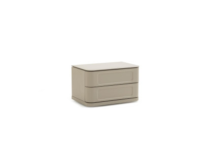 Schlafzimmer Nachttisch Nachtschrank Holz Beistelltisch Modern Möbel Beige