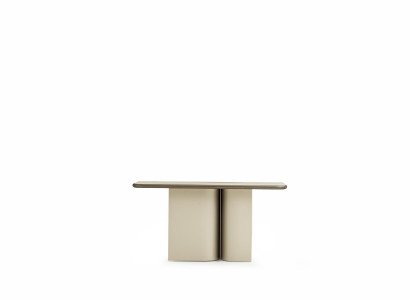 Schminktisch Kommode Konsolentisch Tisch Beige Moderne Möbel 150x45x75cm