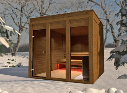 Sauna Garten Holzsauna Outdoor Saunas Trockensauna Gartensauna
