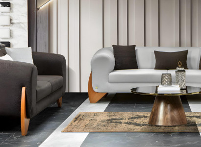 Sofagarnitur Italienischer Stil Wohnlandschaft Sofa Couch Sitzgarnitur  3+3