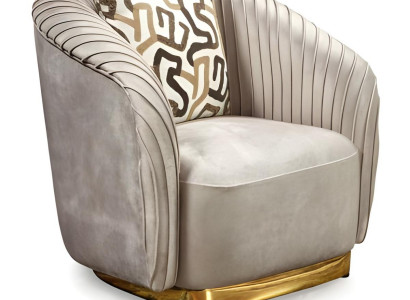 Einzelsessel Sessel Relaxsessel Lesesessel Clubsessel Loungesessel Beige