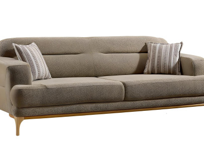 Modernes graues Stoffsofa für Wohnzimmer