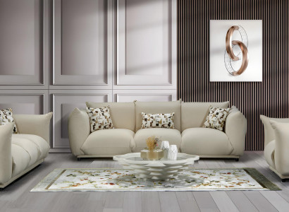 Sofagruppe Sofa Kombination Sitzgarnitur Sofaset Polstergarnitur 4+4+1