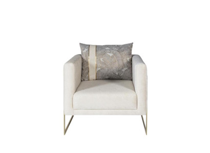 Stilvolle  Sessel Club Lounge Designer Lehn Sessel 1 Sitzer  Polster